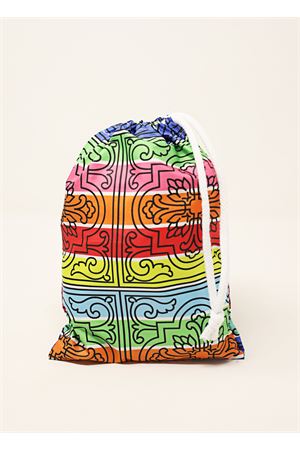 Majolica fantasy toilet bag La Dolce Vista x Mané Capri | NECESSAIREMAIOLICARIGHEBIANCO